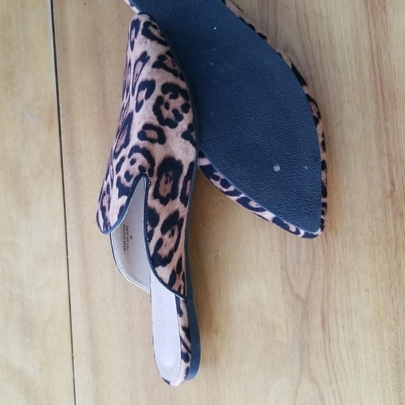 Dynamite Leopard Print Mules - Picture 4 of 6